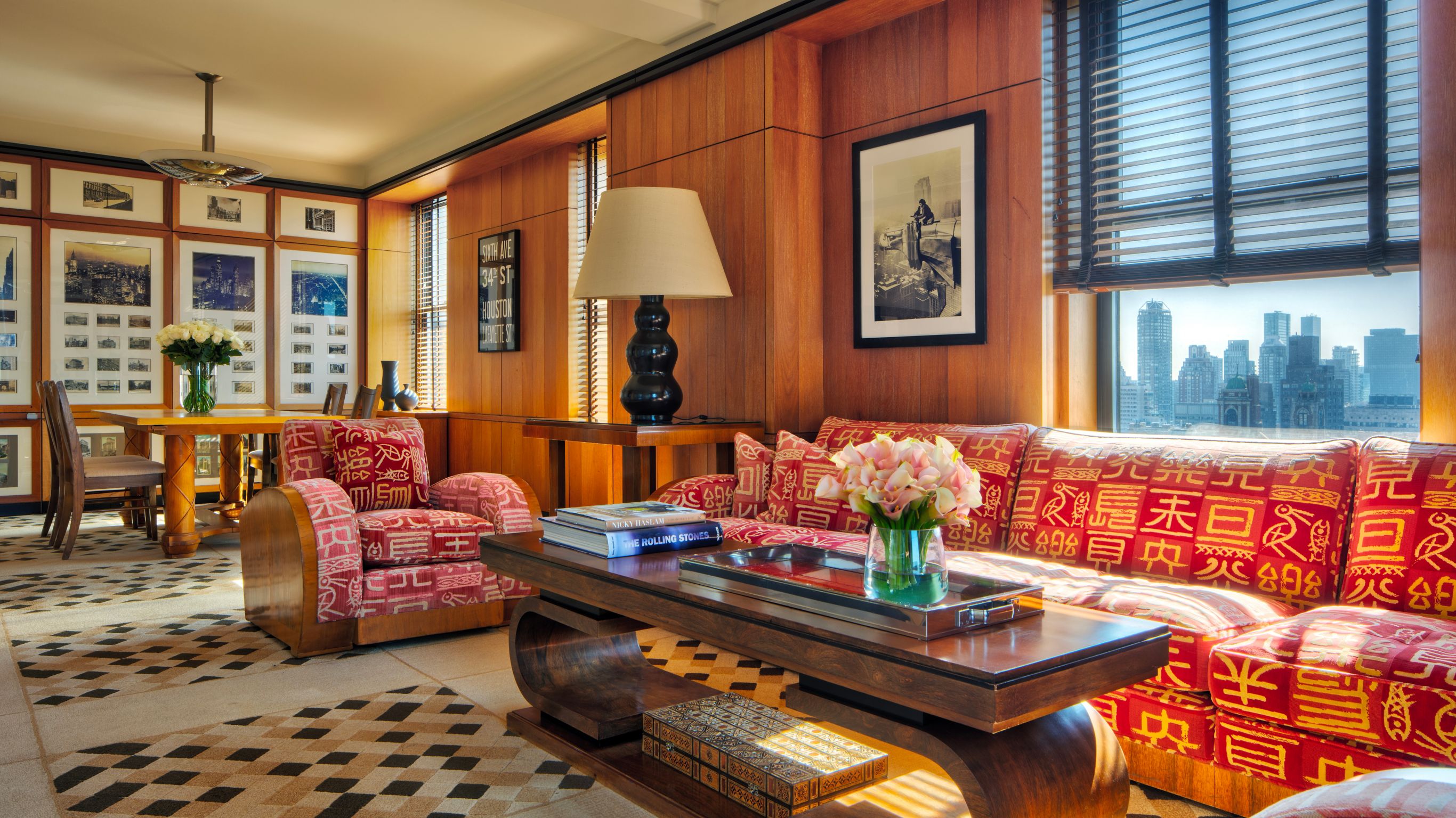 Empire Suite Dining and Media Room